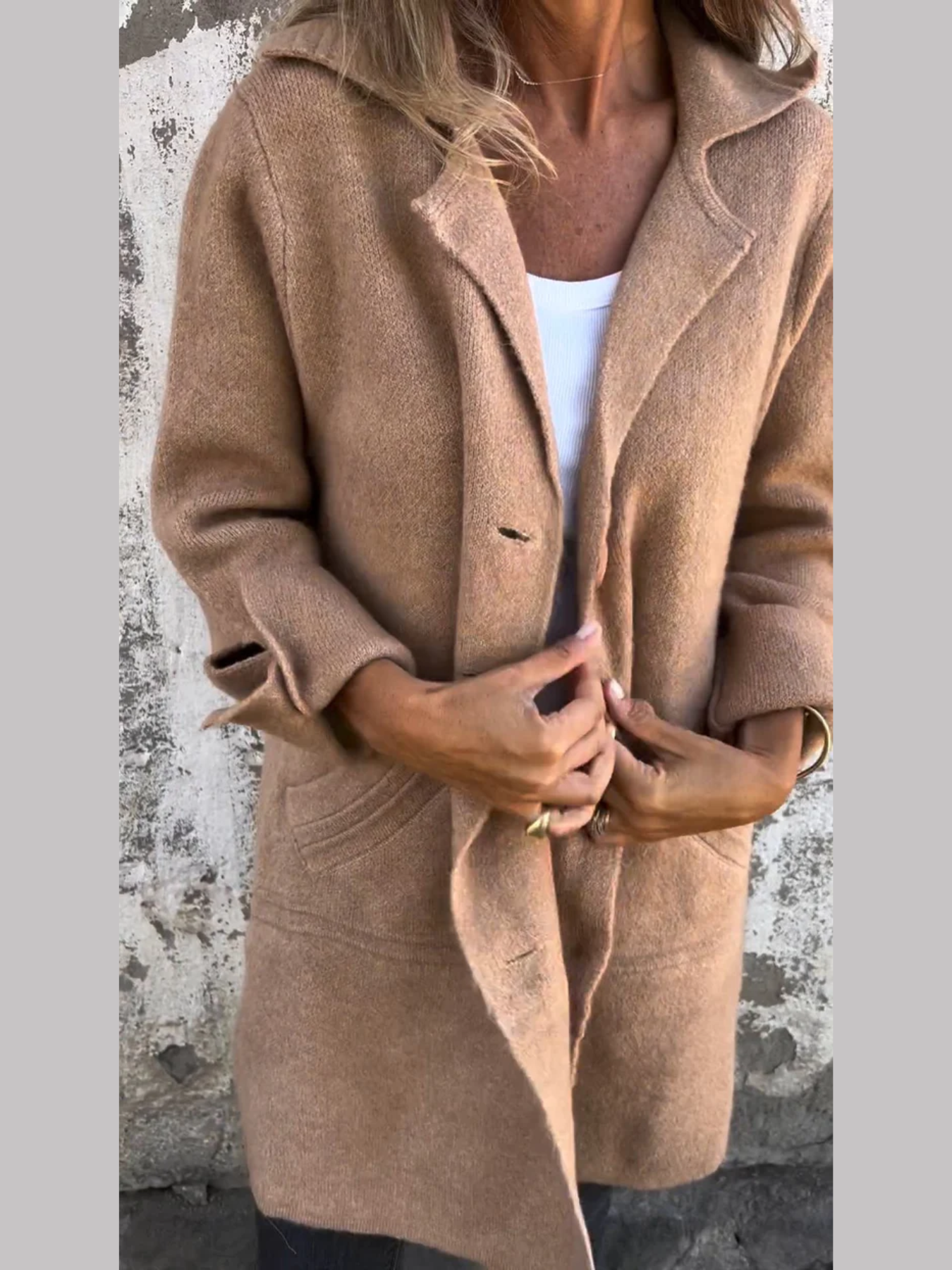 Betsy | Langer lässiger Cardigan