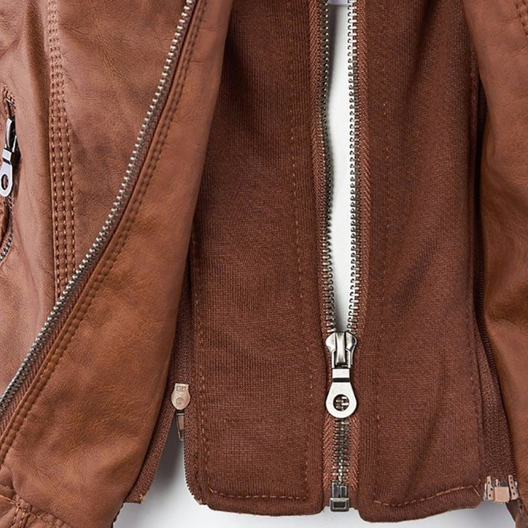 Chantal | Elegante Edge Zip-Up Jacke