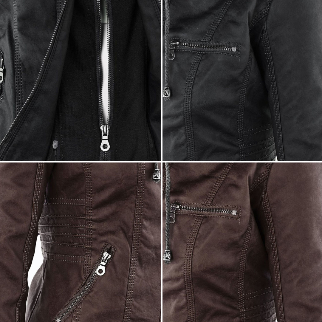 Chantal | Elegante Edge Zip-Up Jacke