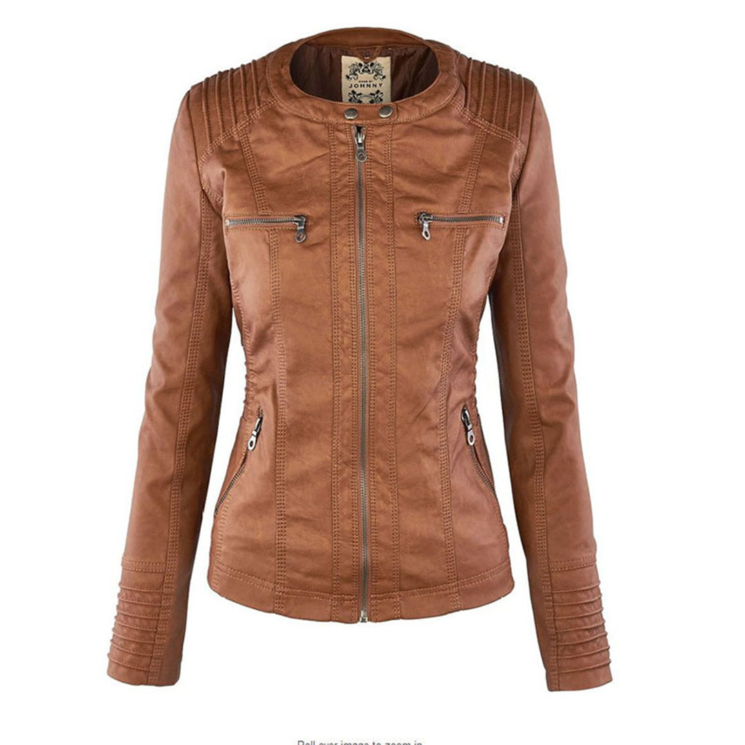 Chantal | Elegante Edge Zip-Up Jacke