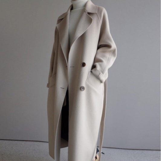 Maris | Eleganter Longline-Mantel