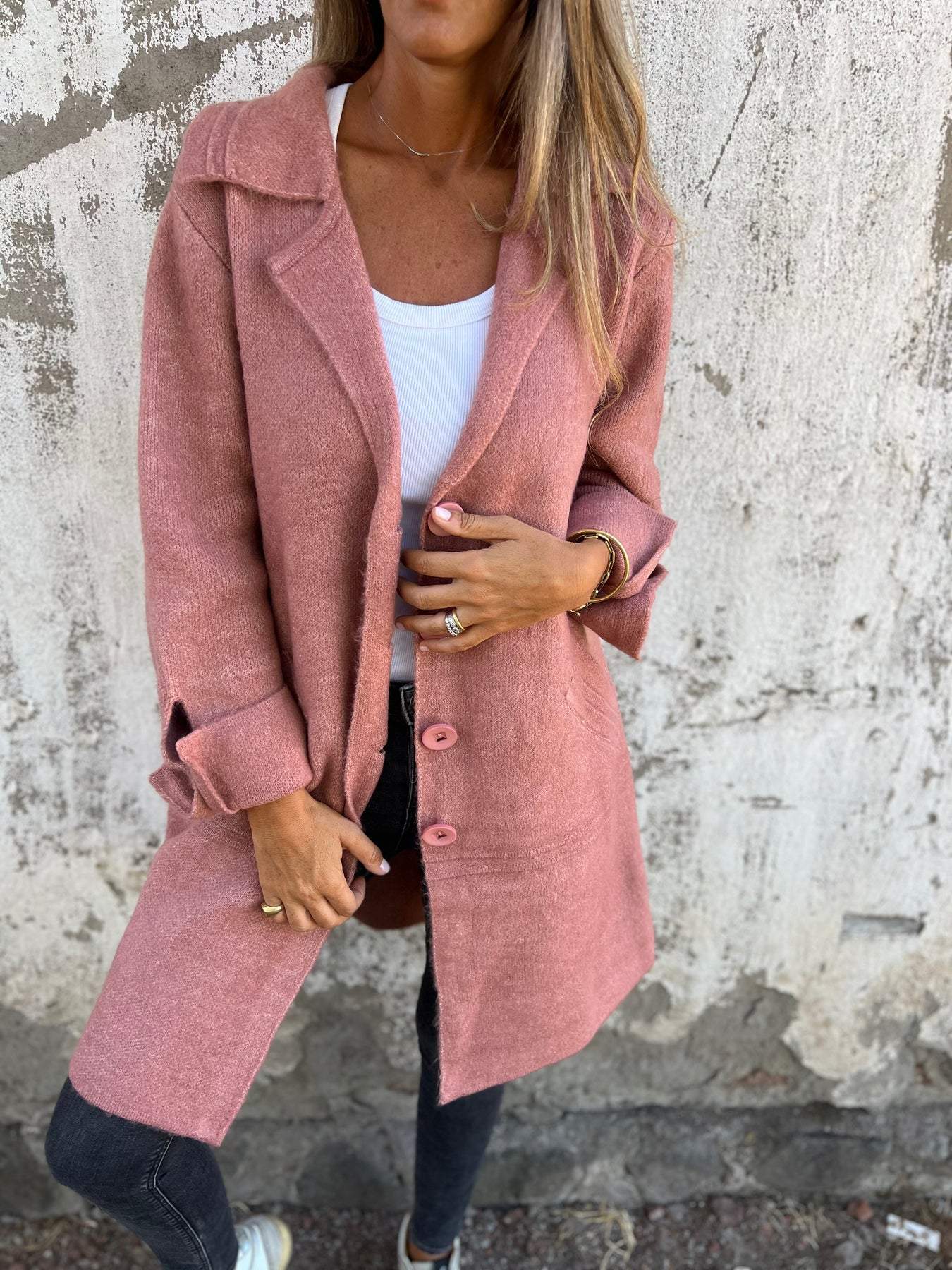 Betsy | Langer lässiger Cardigan
