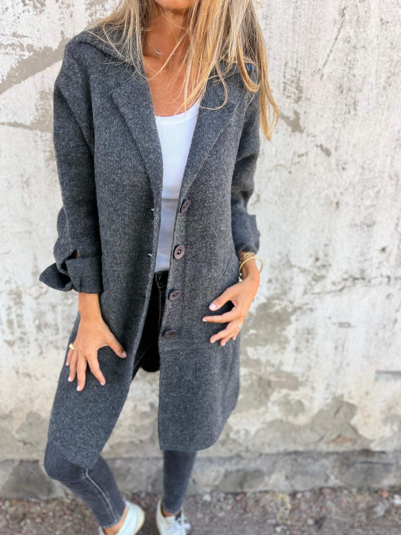 Betsy | Langer lässiger Cardigan