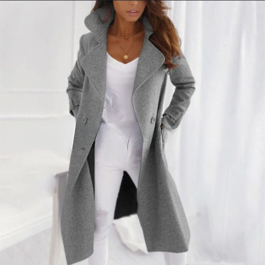 Dahlie | Zeitgenössischer Chic Langmantel