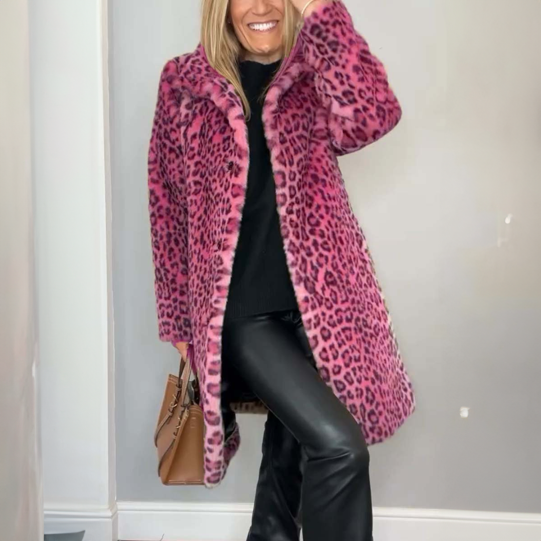 Dainna | Eleganter Leopardenmantel