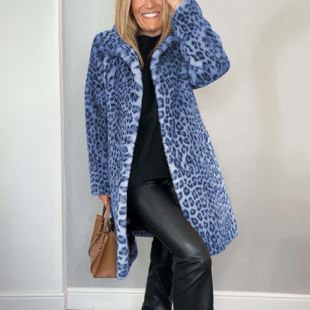 Dainna | Eleganter Leopardenmantel