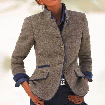 Aubrielle | Elegante lange Jacke