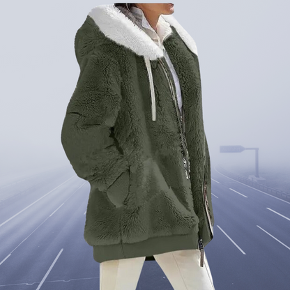 Cressida | Elegante Komfort Kapuzenjacke