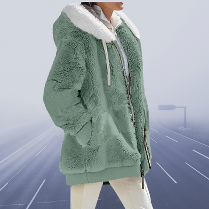 Cressida | Elegante Komfort Kapuzenjacke