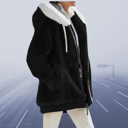 Cressida | Elegante Komfort Kapuzenjacke