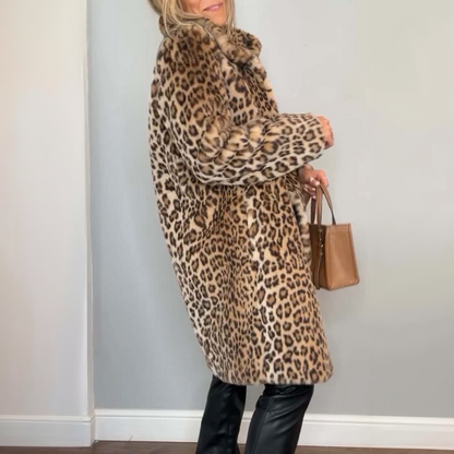 Dainna | Eleganter Leopardenmantel